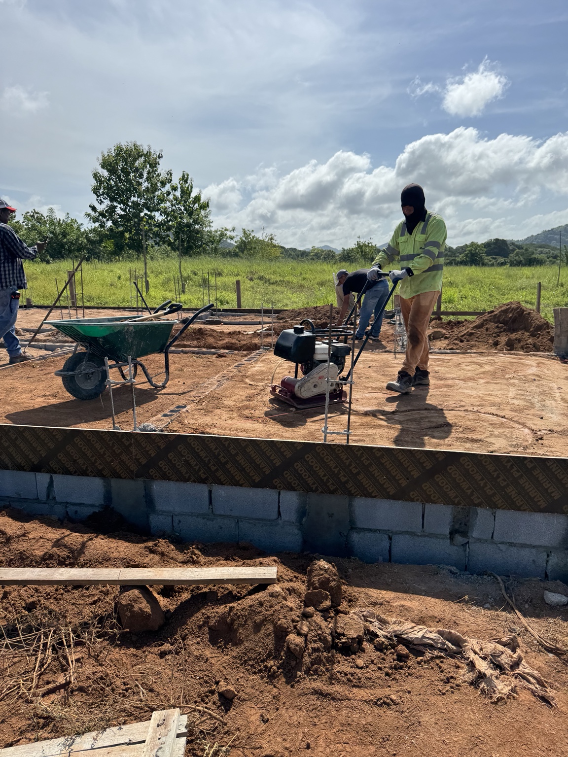 Equipo CDM en un proyecto de construcción